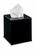COSMETIC CUBE ABS PAINTED GLOSSY BLACK