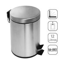 STAINLESS STEEL SOFT CLOSE 12 LITRES BIN