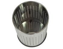 BIN 10L STAINLESS STEEL PERFORATED SHINE