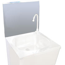 DETACHABLE PLATE WITH HOLE FOR HAND WASHBASIN 450 MM