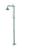 PEDESTAL EMERGENCY SHOWER WITH MANUAL ACTIVATION
