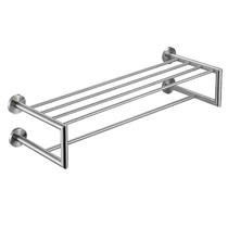SATIN FINISHED STAINLESS STEEL TOWEL RAIL