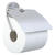SATIN FINISHED STAINLESS STEEL TOILET PAPER ROLL DISPENSER