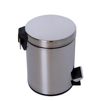 BRUSHED STAINLESS BUCKET 12 LITERS