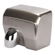 HAND DRYER BRUSHED STAINLESS STEEL 2500W WITH NOZZLE