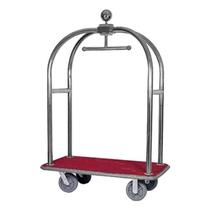 LUGGAGE CART WITH DOME GOLD BRASS